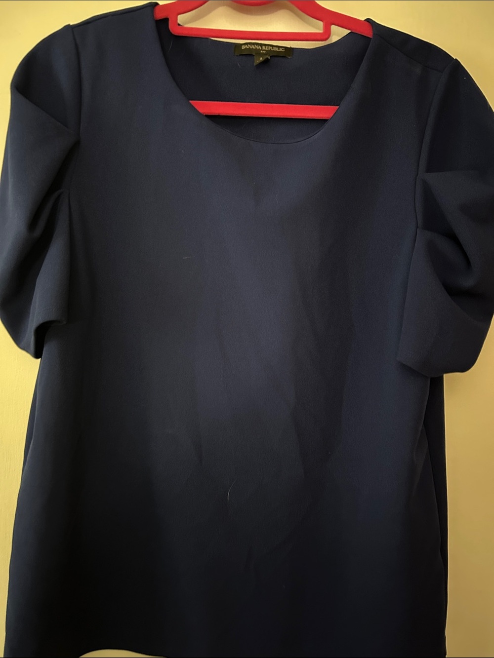 Royal Blue Banana Republic top